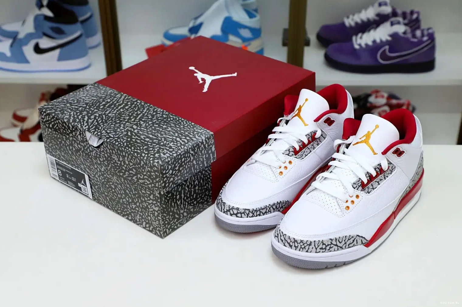 Kimikick 3 Red(CT8532-126） Retro Cardinal Air  Jordan 0717